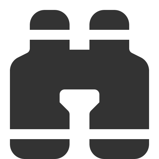 иконка binoculars, бинокль,