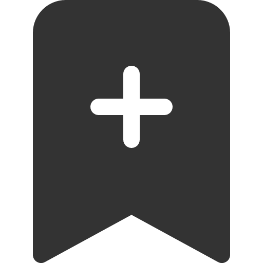 иконка bookmark plus, bookmark, закладка, plus, плюс,