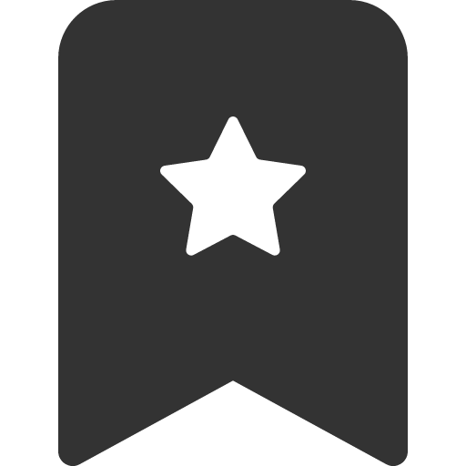 иконка bookmark star, bookmark, закладка, star, звезда,