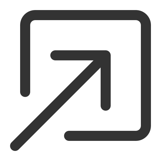 иконка box arrow in up right, box, коробка, arrow, стрелка, in, увеличить, up,
