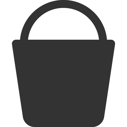 иконка bucket,