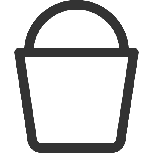 иконка bucket,