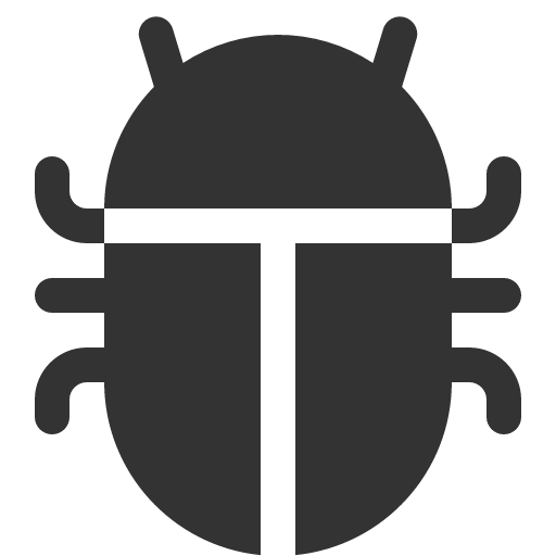 иконка bug, жук,