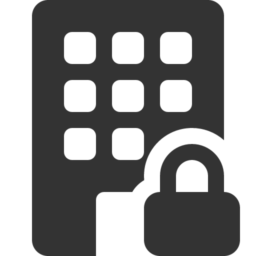 иконка building lock, building, здание, lock, замок,