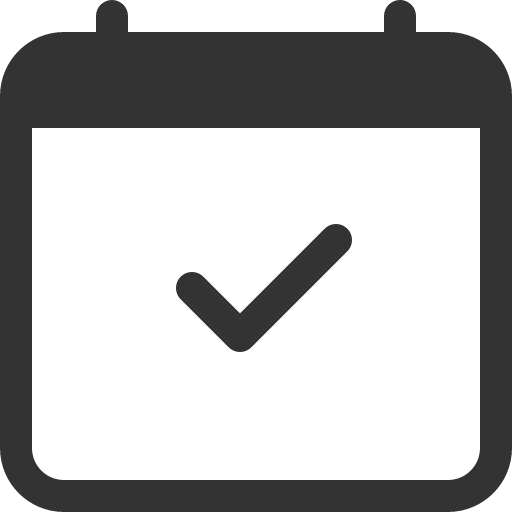 иконка calendar check, calendar, календарь, check, галочка,