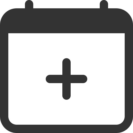 иконка calendar plus, calendar, календарь, plus, плюс,