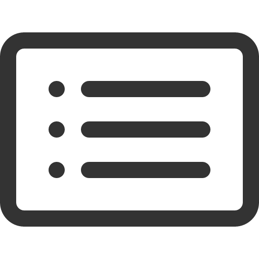 иконка card list, card, кредитная карточка, list,