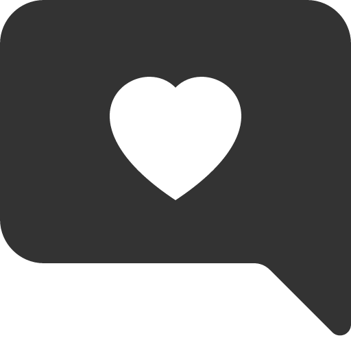 иконка chat right heart, chat, чат, right, стрелка, heart, сердце,