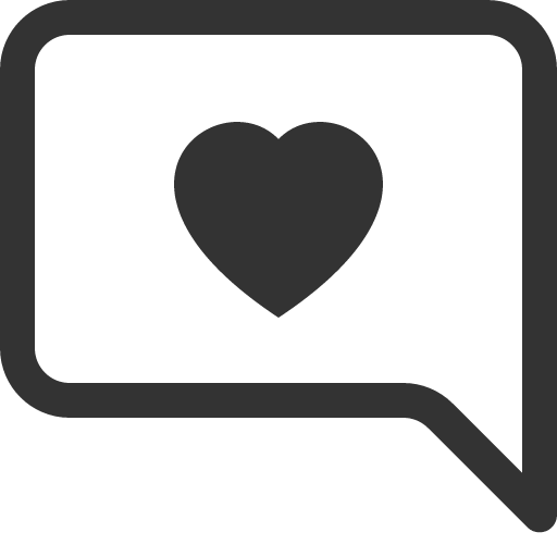 иконка chat right heart, chat, чат, right, стрелка, heart, сердце,