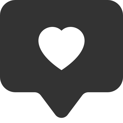 иконка chat square heart, chat, чат, square, heart, сердце,
