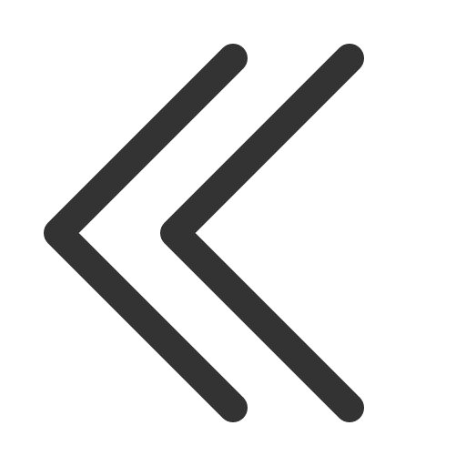 иконка chevron double left, chevron, double, left, стрелка,