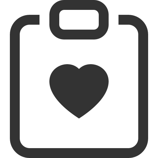 иконка clipboard heart, clipboard, буфер обмена, heart, сердце,