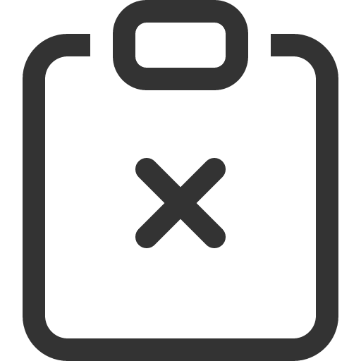 иконка clipboard x, clipboard, буфер обмена,