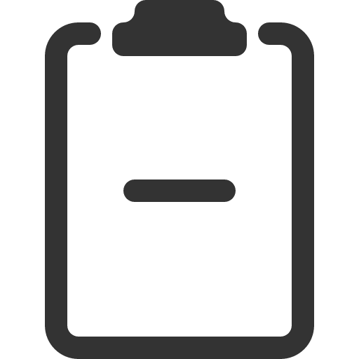 иконка clipboard2 minus, clipboard2, minus, минус,