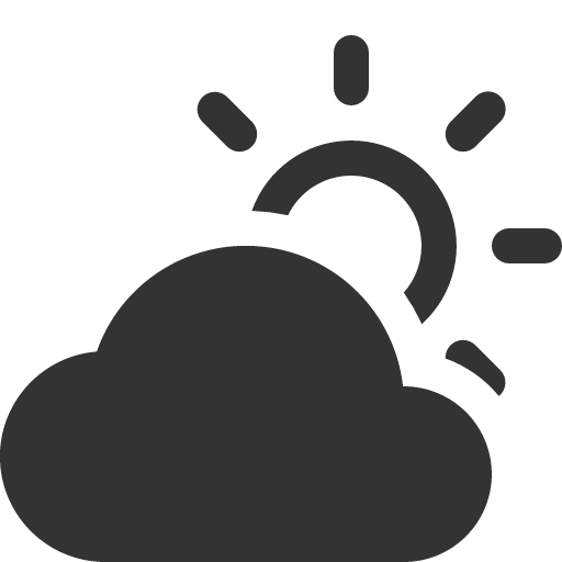 иконка cloud sun, погода, cloud, облако, sun, солнце,