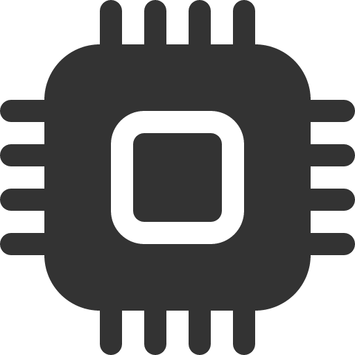 иконка cpu, чип,