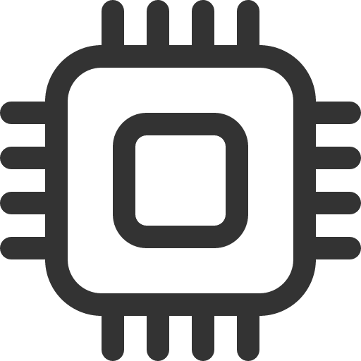 иконка cpu, чип,