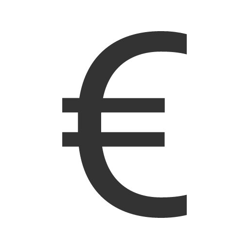 иконка currency euro, currency, euro, евро,