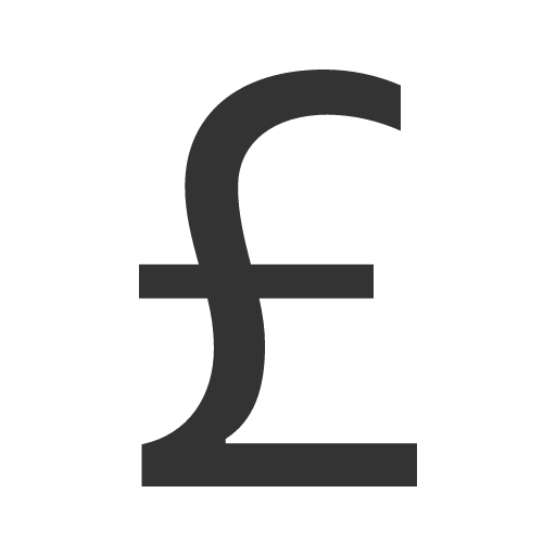 иконка currency pound, currency, pound, фунт,