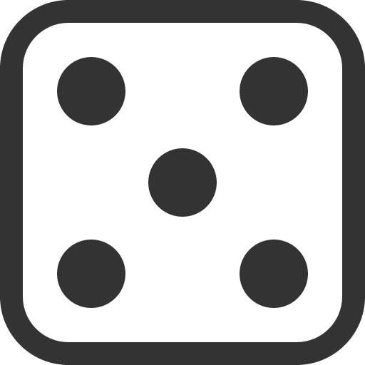 иконка dice 5, dice, игральная кость,