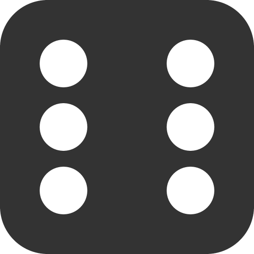 иконка dice 6, dice, игральная кость,