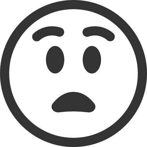 иконка emoji astonished, emoji, astonished,