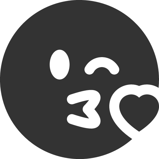 иконка emoji kiss, emoji, kiss, губы,