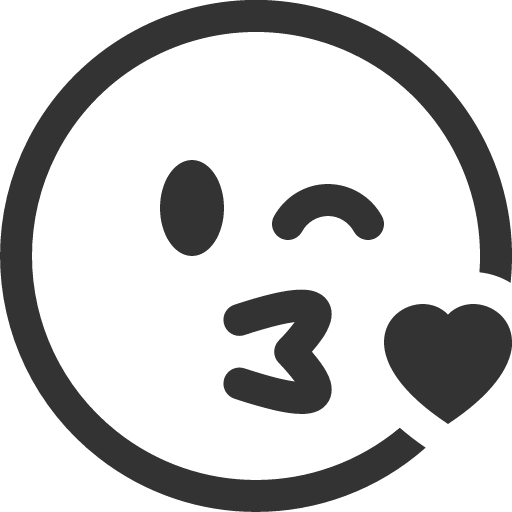 иконка emoji kiss, emoji, kiss, губы,