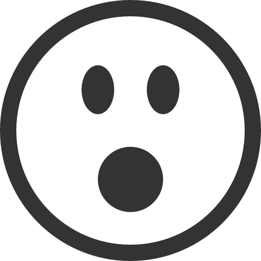 иконка emoji surprise, emoji, surprise, сюрприз,