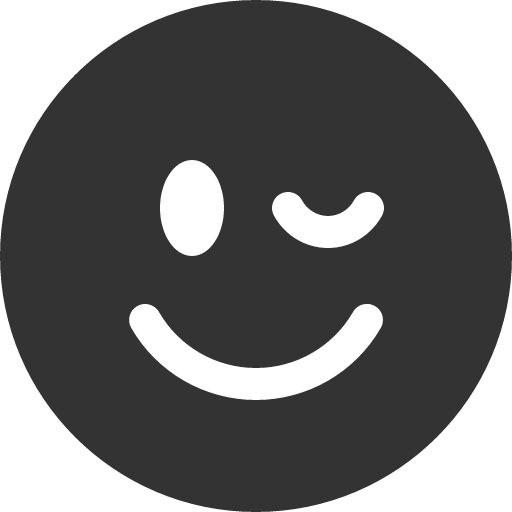 иконка emoji wink, emoji, wink, подмигивание,