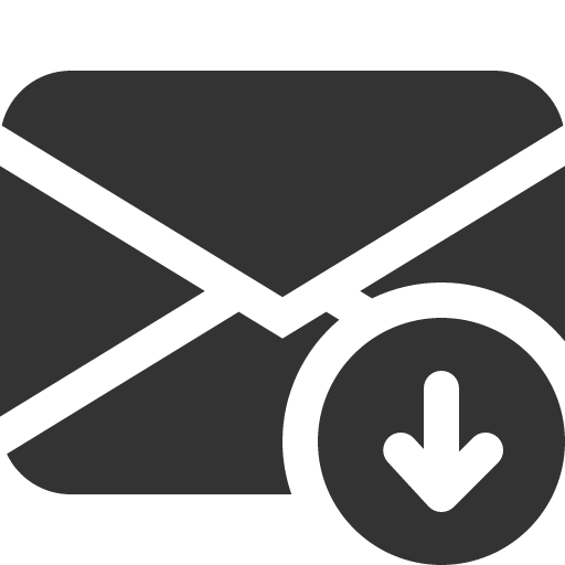 иконка envelope arrow down, envelope, конверт, arrow, стрелка, down,