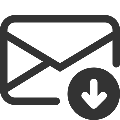 иконка envelope arrow down, envelope, конверт, arrow, стрелка, down,