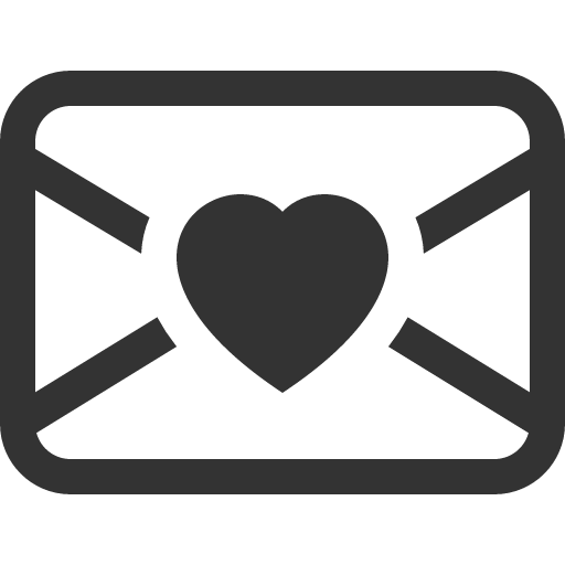 иконка envelope heart, envelope, конверт, heart, сердце,