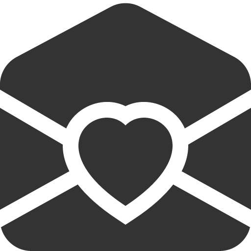 иконка envelope open heart, envelope, конверт, open, heart, сердце,
