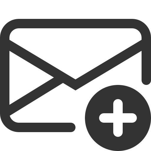 иконка envelope plus, envelope, конверт, plus, плюс,
