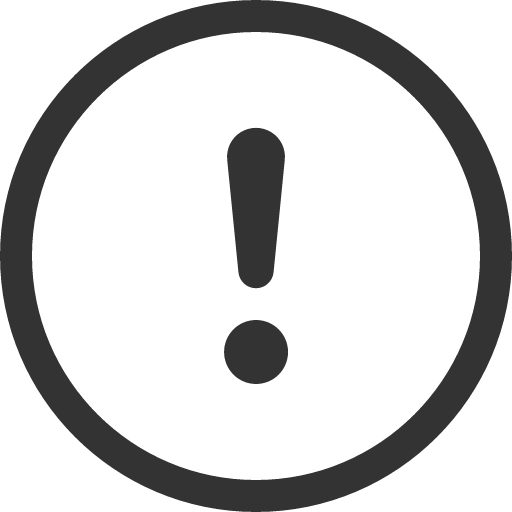 иконка exclamation circle, exclamation, предупреждение, circle,