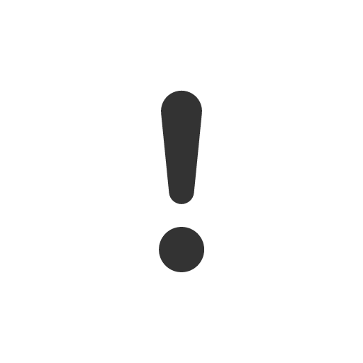 иконка exclamation, предупреждение,