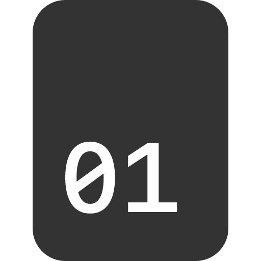 иконка file binary, file, файл, binary,