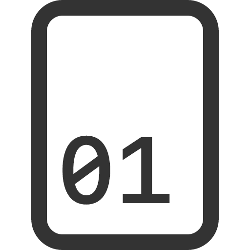 иконка file binary, file, файл, binary,