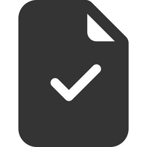иконка file earmark check, file, файл, earmark, check, галочка,