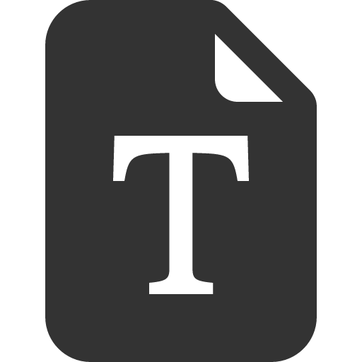 иконка file earmark font, file, файл, earmark, font, шрифт,