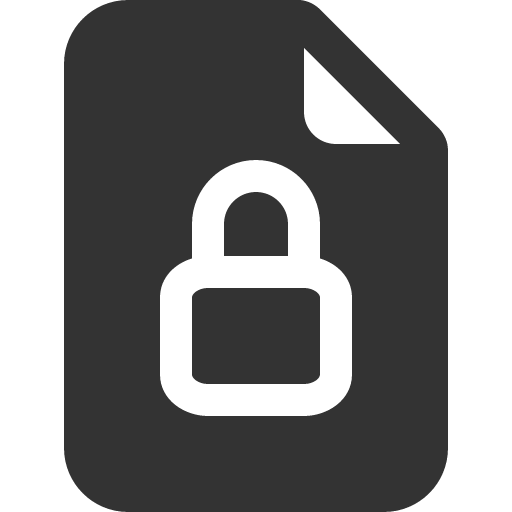 иконка file earmark lock, file, файл, earmark, lock, замок,