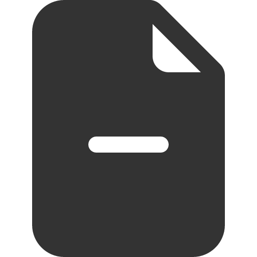 иконка file earmark minus, file, файл, earmark, minus, минус,