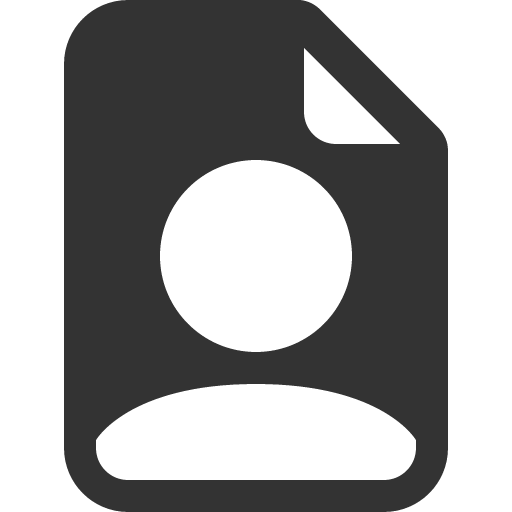 иконка file earmark person, file, файл, earmark, person,