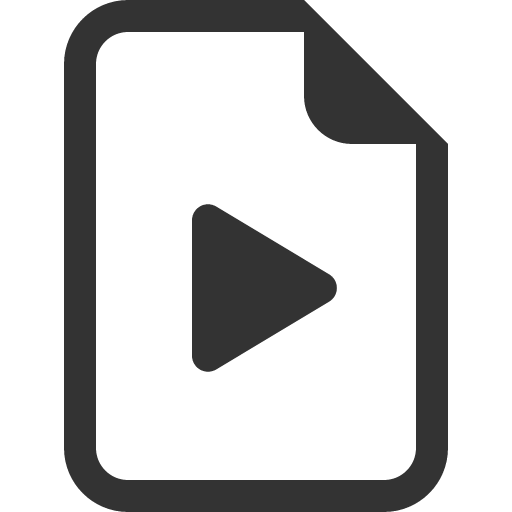 иконка file earmark play, file, файл, earmark, play, играть,