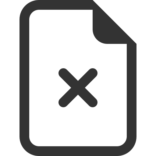 иконка file earmark x, file, файл, earmark,