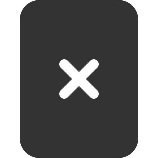 иконка file x, file, файл,