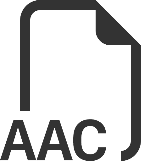 иконка filetype aac, filetype, aac,