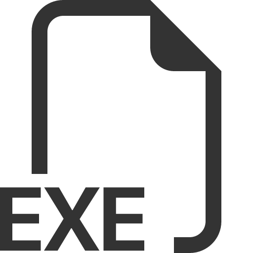 иконка filetype exe, filetype, exe,