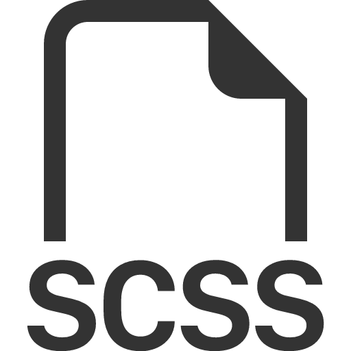 иконка filetype scss, filetype, scss,